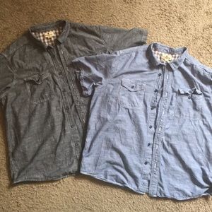 Woolrich cotton button downs